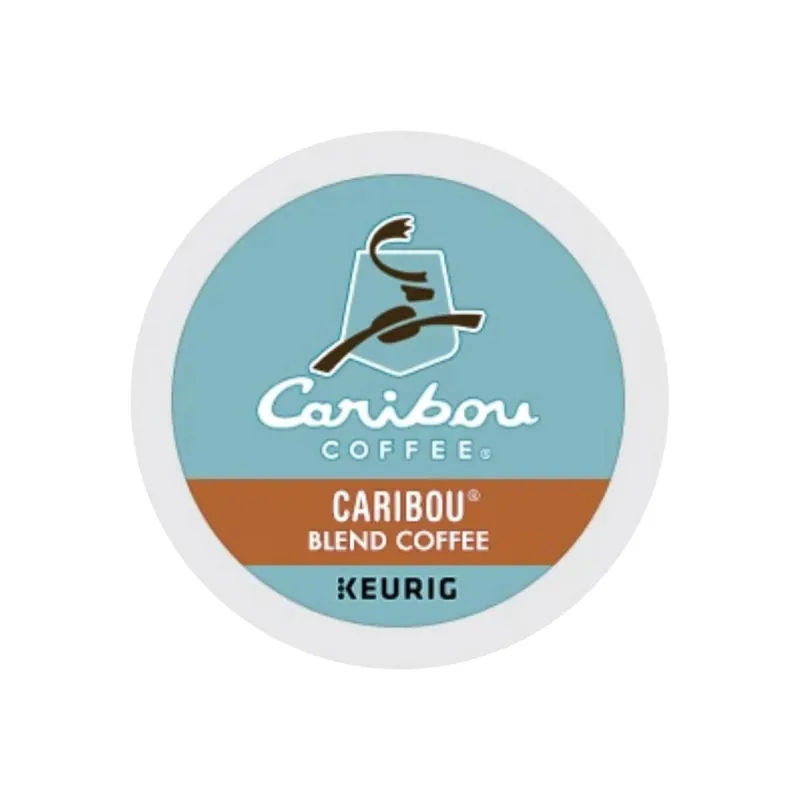 Caribou Blend K-Cup® Recyclable Coffee Pods (Case of 96)