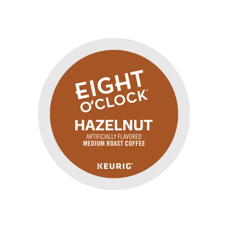 Eight O‘Clock Hazelnut K-Cup® Recyclable Coffee Pods (Box of 24)
