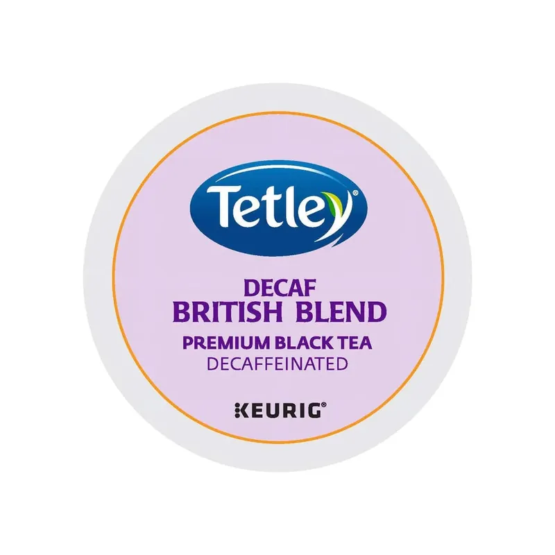 Tetley® British Blend Decaf K-Cup® Recyclable Tea Pods (Case of 96)