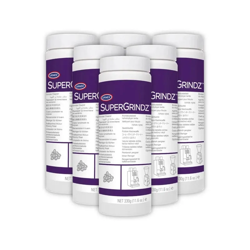 Urnex SuperGrindz Super-Automatic Espresso Cleaner Bulk 6 Pack (2kg / 70oz)