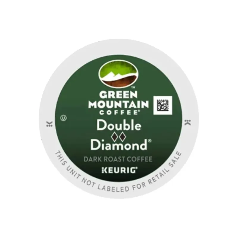 Green Mountain Double Black Diamond K-Cup® Recyclable Pods (Case of 96)