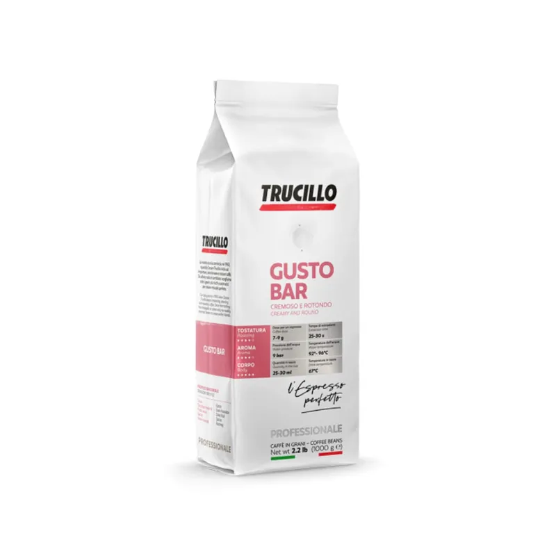 Trucillo Gusto Bar (formerly Gran Horeca) Espresso - 1kg / 2.2lbs Bag of Whole Bean Coffee