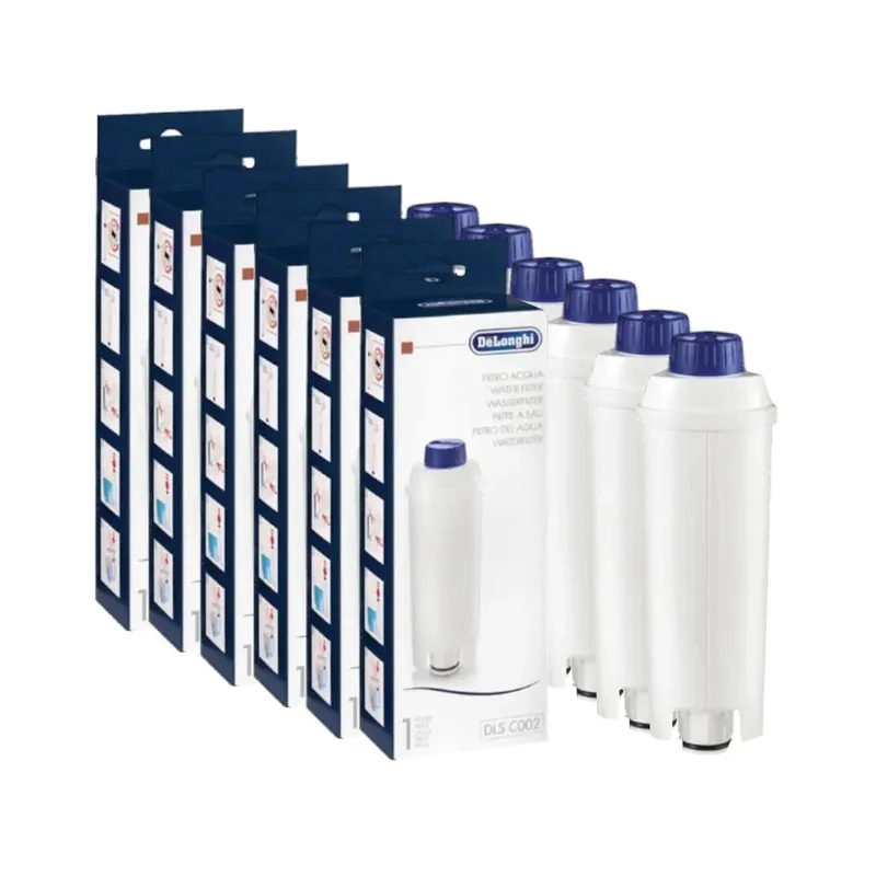 De‘Longhi Water Filter for ECAM Type Espresso Machines (DLSC002) - Pack of 6