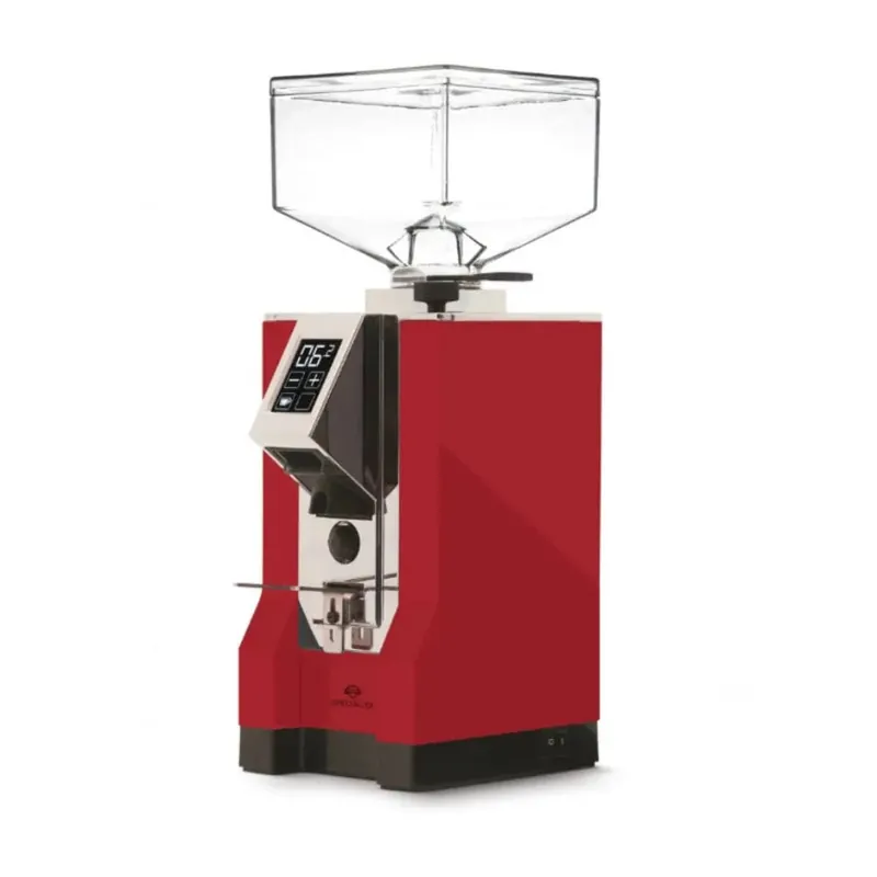 Eureka Mignon Specialita Quiet Flat Burr Coffee Grinder (Red)