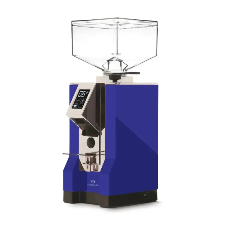 Eureka Mignon Specialita Quiet Flat Burr Coffee Grinder (Blue)