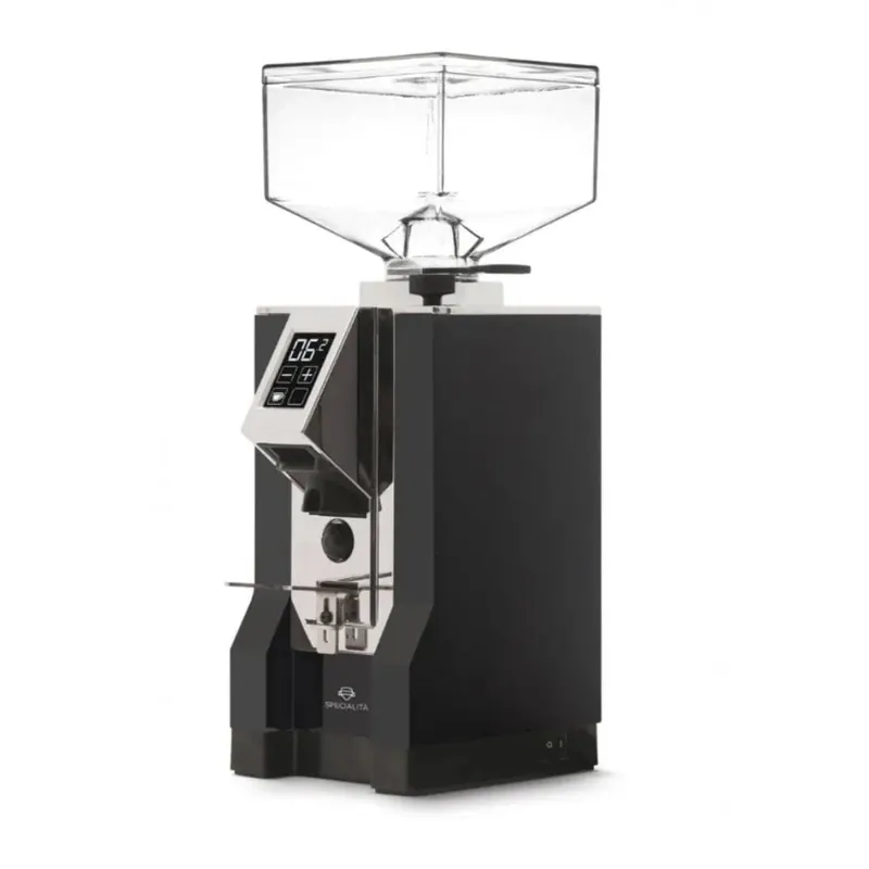 Eureka Mignon Specialita Quiet Flat Burr Coffee Grinder (Matte Black)