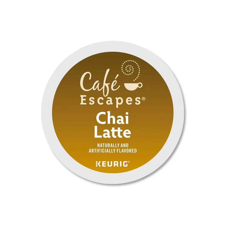 Cafe Escapes Chai Latte K-Cup® Pods (Box of 24)
