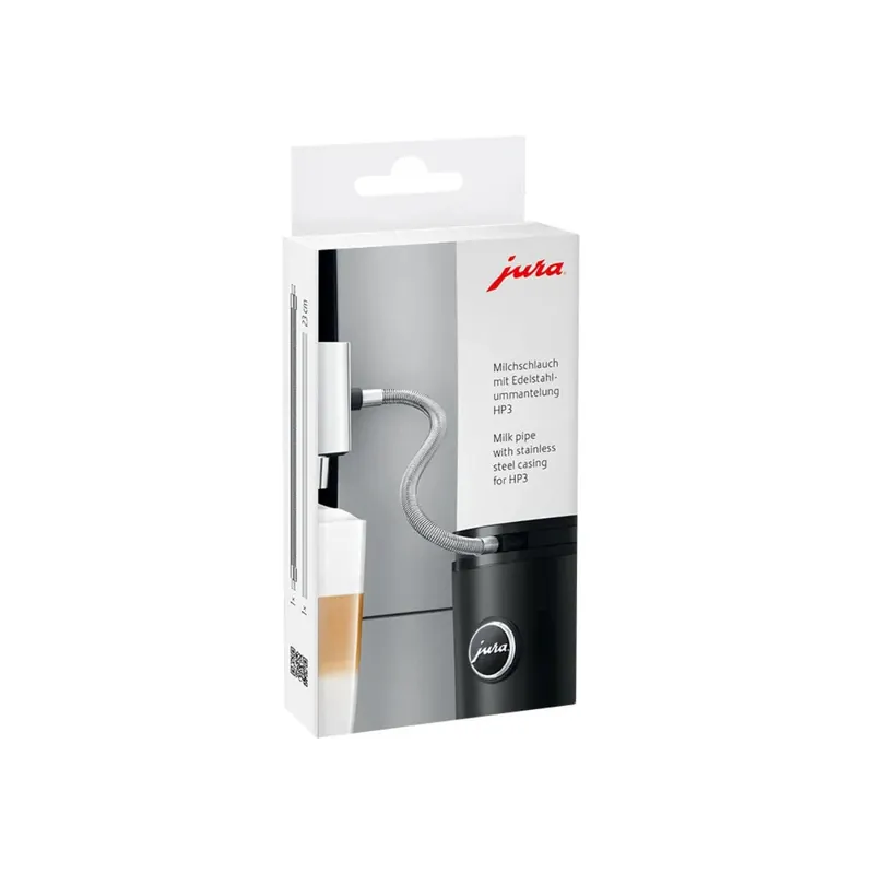 Jura Milk Pipe with Stainless Steel Sheathing HP3 24114