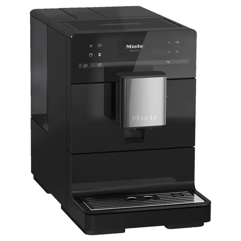 Miele CM 5310 Silence Super Automatic Countertop Coffee & Espresso Machine (Obsidian black)