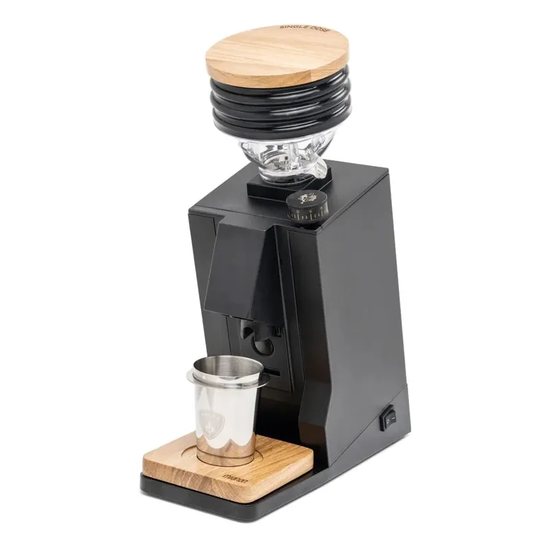 Eureka Oro Mignon Single Dose Grinder Inclined To Zero Retention Grinder v1.1 (Black)