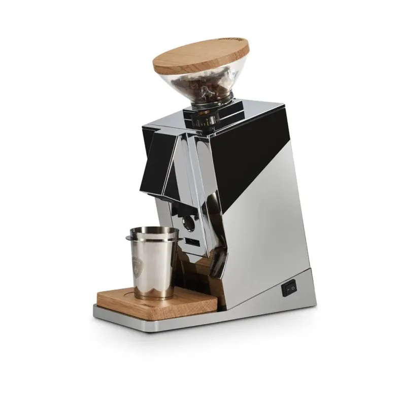 Eureka Oro Mignon Single Dose Grinder Inclined To Zero Retention Grinder v1.1 (Chrome)