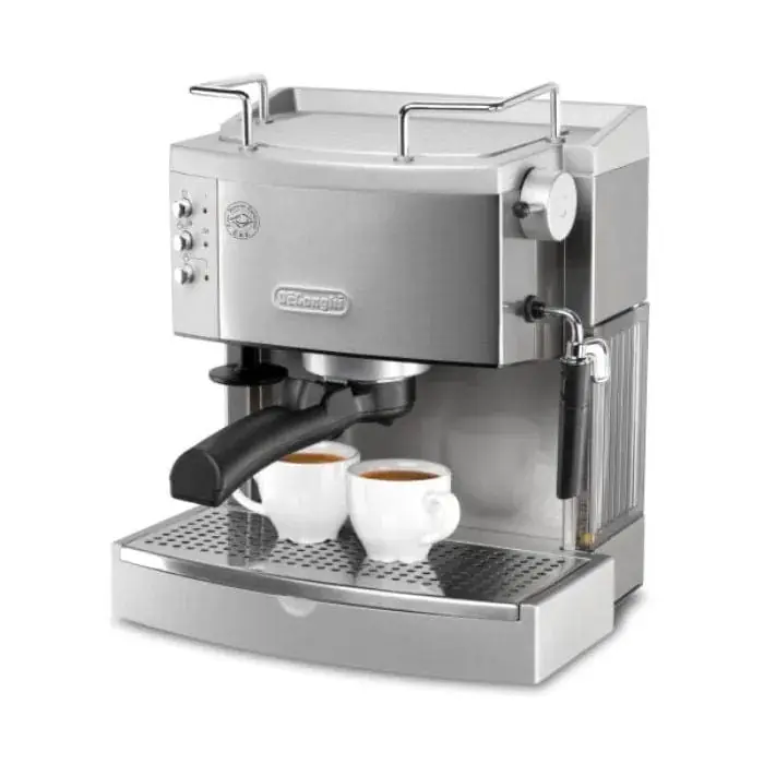 De‘Longhi Manual Pump Semi-Automatic Espresso Machine EC702