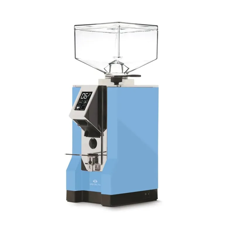 Eureka Mignon Specialita Quiet Flat Burr Coffee Grinder (Pale Blue)