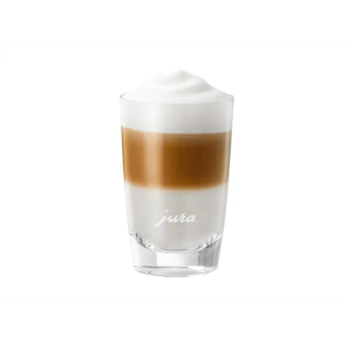 JURA Latte Macchiato Glasses short 71792 (Set of 2)