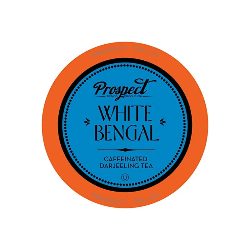 Prospect Tea Bengal White Single-Serve Pods (Box of 40)