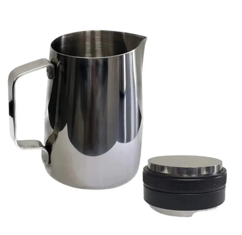 HCS Coffee Distributor & Tamper (58mm) + Milk Jug(550ml)