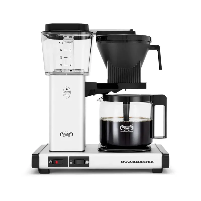 Technivorm Moccamaster KBGV Select Glass Carafe Brewer 53930 (Matte Silver)