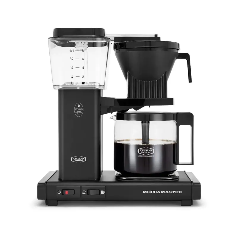 Technivorm Moccamaster KBGV Select Glass Carafe Brewer 53948 (Matte Black)