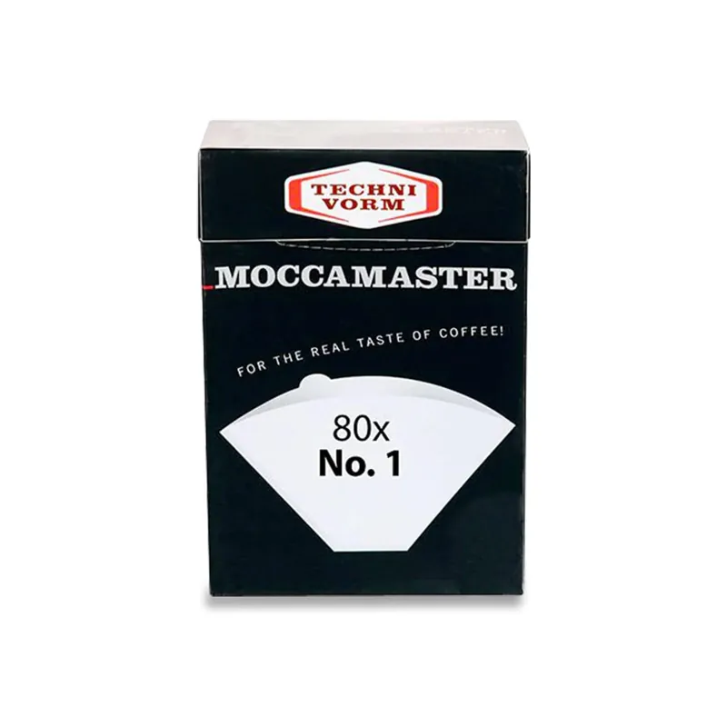 Technivorm Moccamaster 1 Cup-One White Paper Coffee Filters 85090