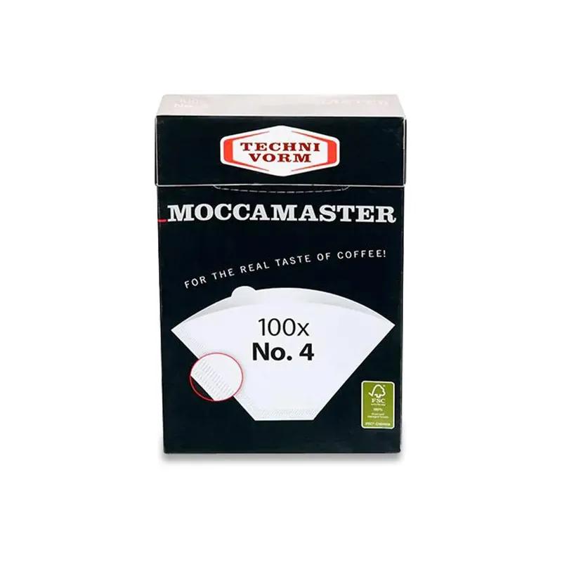 Technivorm Moccamaster 4 White Paper Coffee Filters 85022