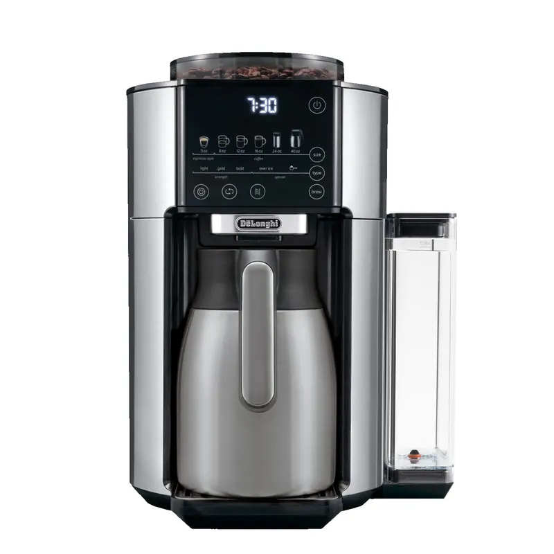 De‘Longhi TrueBrew Fully Automatic Drip Coffee Machine CAM51035M (Stainless Steel with Thermal Carafe)