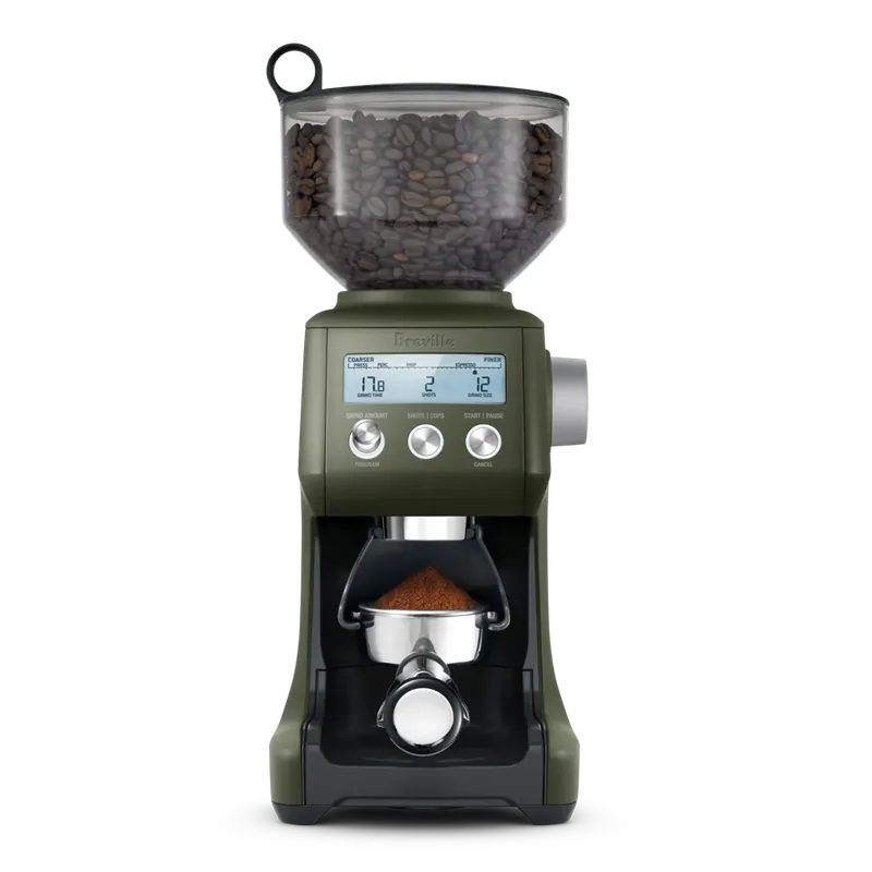Breville The Smart Grinder Pro Coffee Grinder BCG820OLT (Olive Tapenade)