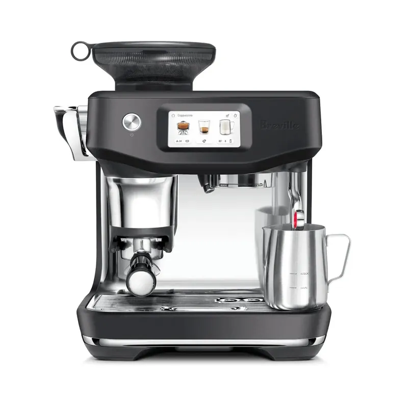 Breville The Barista Touch Impress Espresso Machine BES881BTR (Black Truffle)