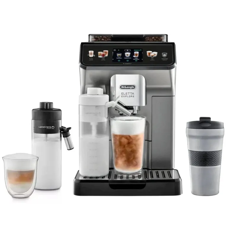 De‘Longhi Eletta Explore Super Automatic Espresso Machine with Cold Brew ECAM45086S