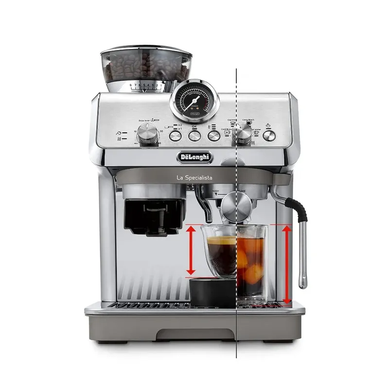 De‘Longhi La Specialista Arte Evo Semi-Automatic Espresso Machine with Cold Brew EC9255M