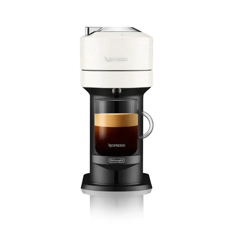 Nespresso Vertuo Next Coffee and Espresso Machine by De‘Longhi ENV120W (White)