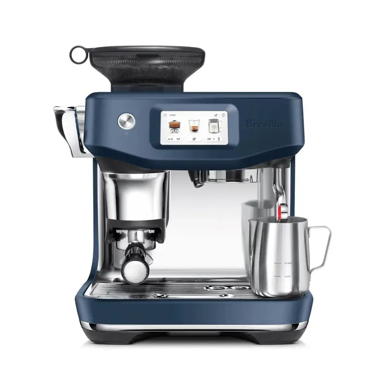 Breville The Barista Touch Impress Espresso Machine BES881DBL (Damson Blue)