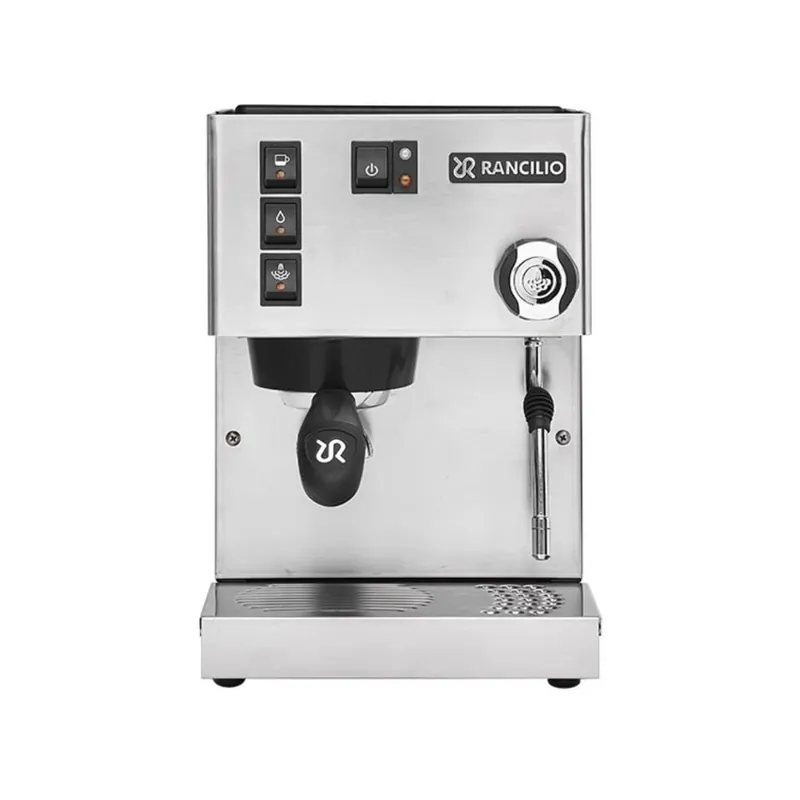 Rancilio Silvia M V6 Espresso Machine (Silver Stainless Steel) - OPEN BOX (5047)