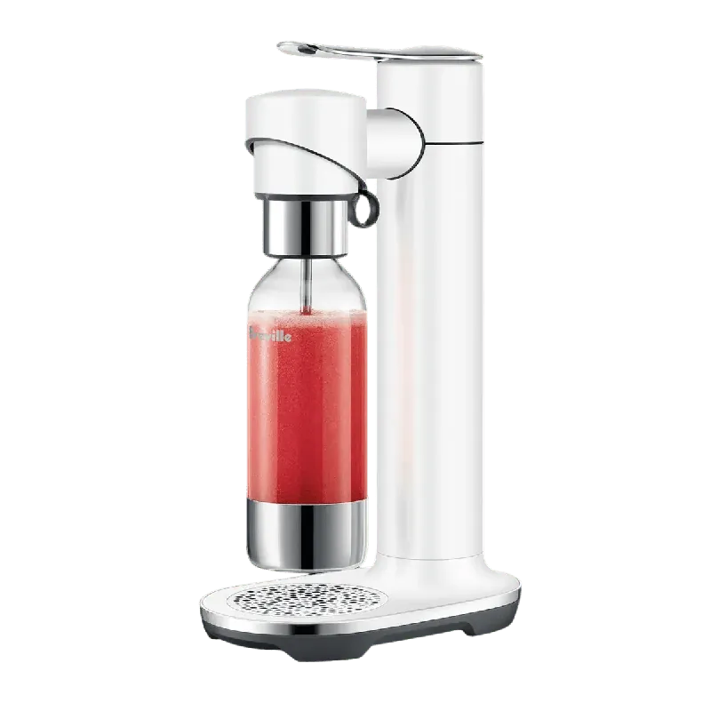 Breville the InFizz Fusion Soda Machine with FusionCap, Sparking Water Maker BCA800SST0ZNA1 (Sea Salt)
