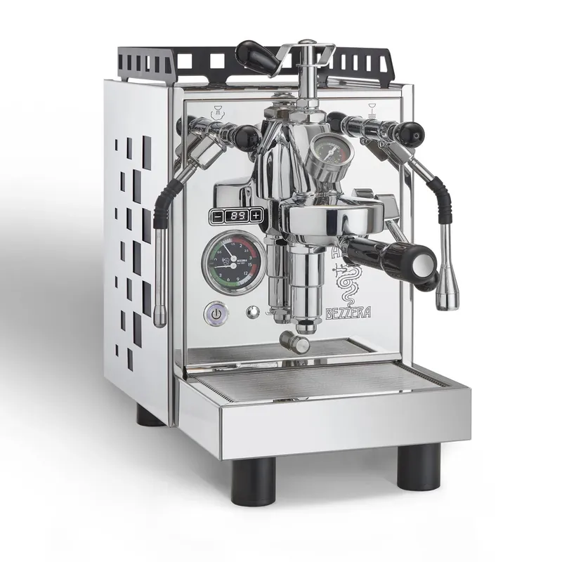 Bezzera Aria TOP Heat Exchange Espresso Machine w/ PID, Flow Control (Chrome)