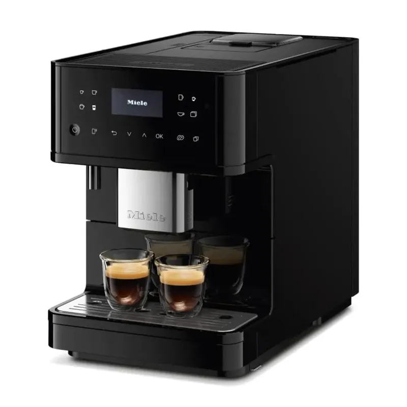 Miele CM 6160 Milk Perfection Countertop Coffee Machine (Obsidian Black) - Return (4127)