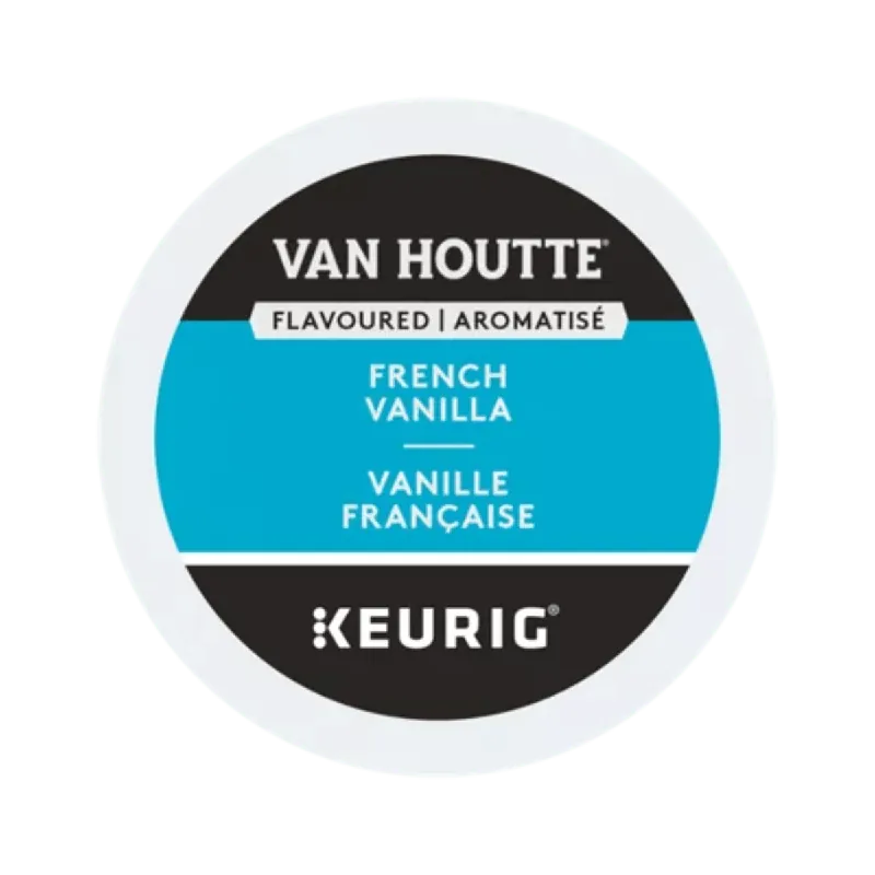 Van Houtte French Vanilla K-Cup® Pods (Case of 96) Best Before November 29, 2024