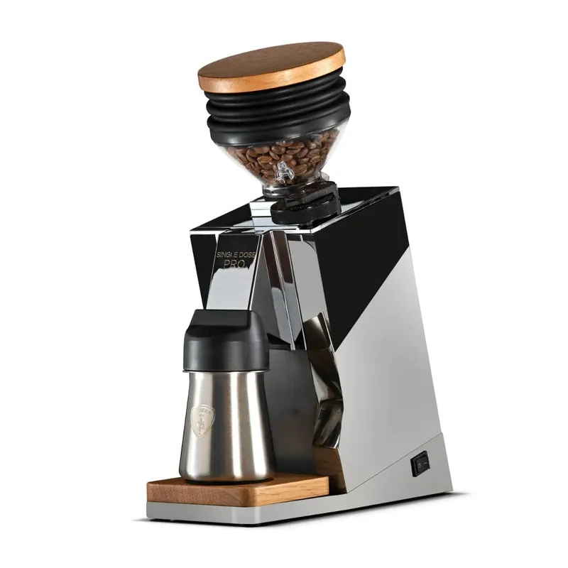 Eureka Oro Mignon Single Dose Pro Grinder (Chrome)