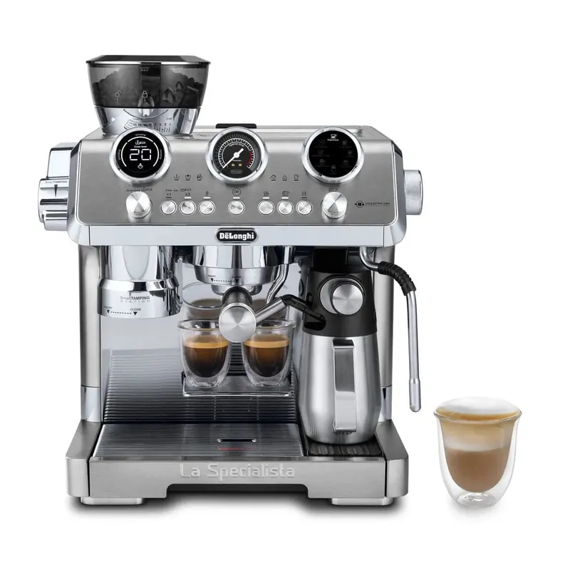 De‘Longhi La Specialista Maestro Espresso Machine with Cold Brew EC9885M (Silver)