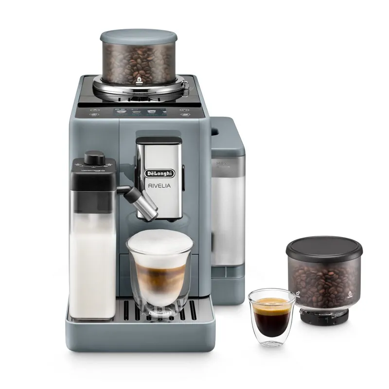 De‘Longhi Rivelia Super Automatic Espresso Machine EXAM44055G (Pebble Grey)