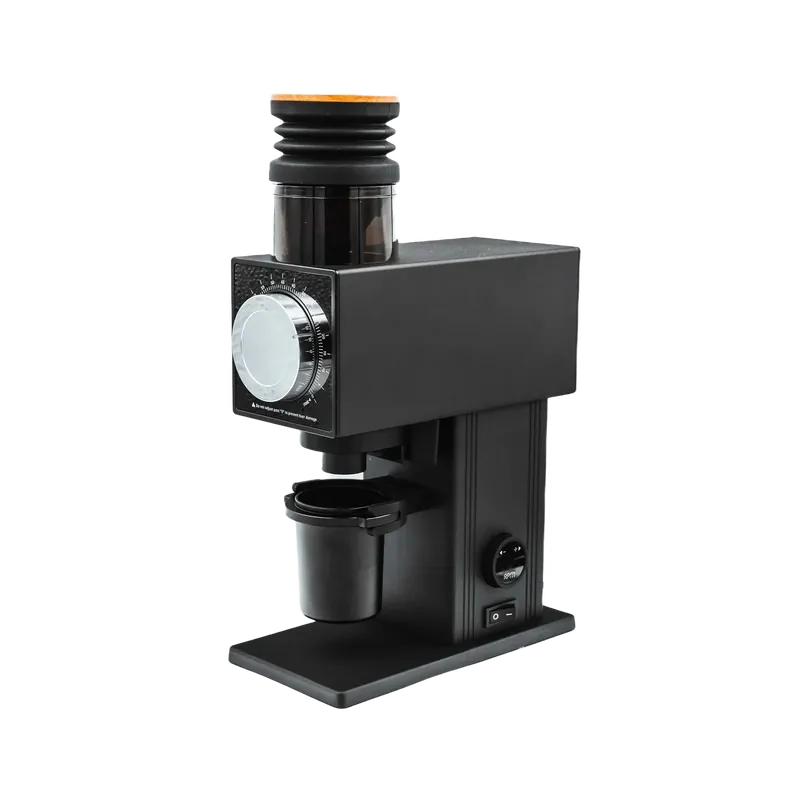 CF64V Variable Speed Single Dose Coffee Grinder with DLC Burrs (Black)