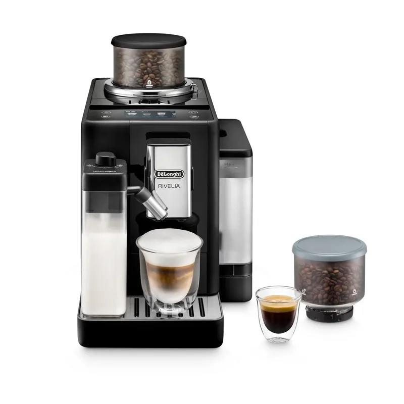 De‘Longhi Rivelia Super Automatic Espresso Machine EXAM44055B (Onyx Black)
