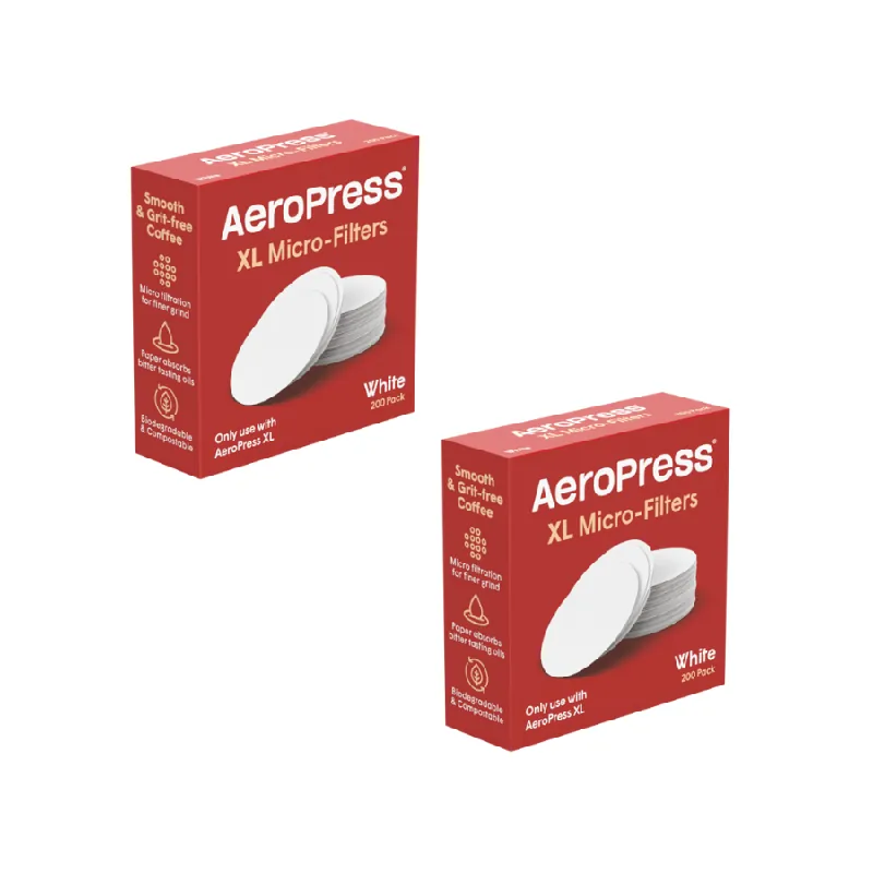 AeroPress XL Micro-Filters (2 Pack, 400 Count)