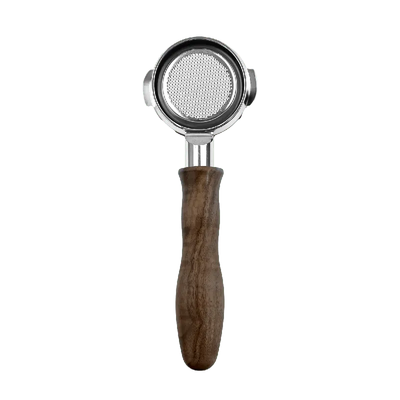 HCS Bottomless Portafilter (Brown Wood)
