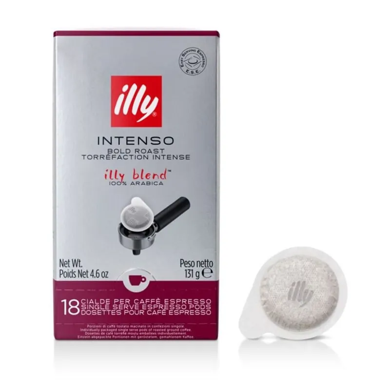 Illy E.S.E. Pods Intenso Dark Roast (Box of 18) - Best Before May 2025