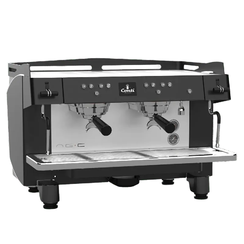 Conti NG-C 2 Group Espresso Coffee Machine (Black)