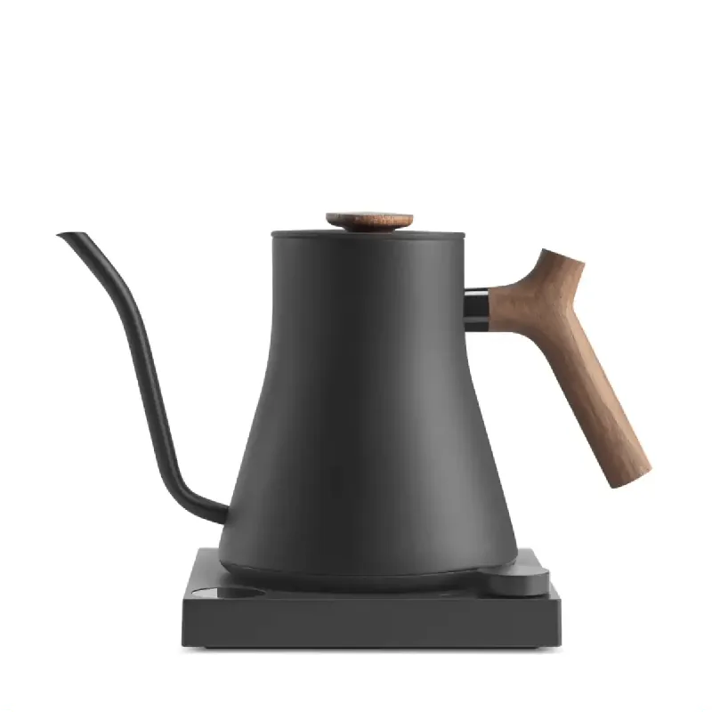 Fellow Stagg EKG Pro Pour-Over Kettle (Matte Black + Walnut)