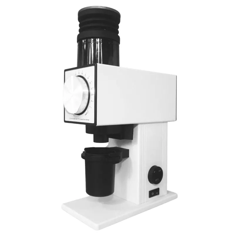 CF64V Variable Speed Single Dose Coffee Grinder with DLC Burrs (White) - Open Box, Unused