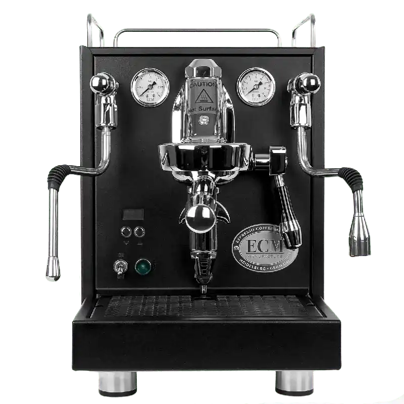 ECM Mechanika Max Heat Exchanger (HX) Espresso Machine with PID (Black)