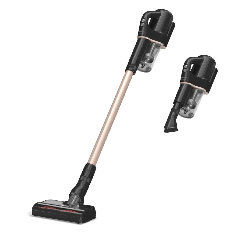 Miele Duoflex HX1 TotalCare Cordless Bagless Stick Vacuums 41QLL036USA (Obsidian Black / Rose Gold)
