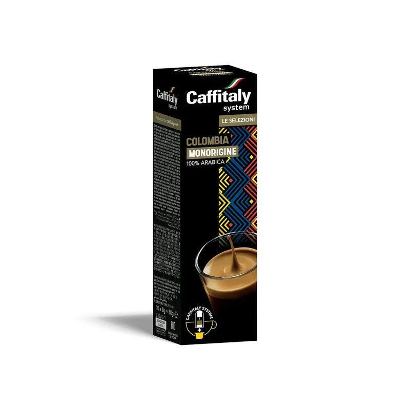 Caffitaly Colombia Monorigine Espresso Coffee Capsules